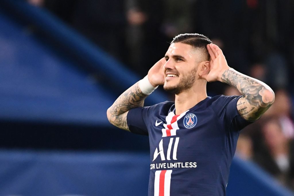 Mauro Icardi is a hitman for PSG.