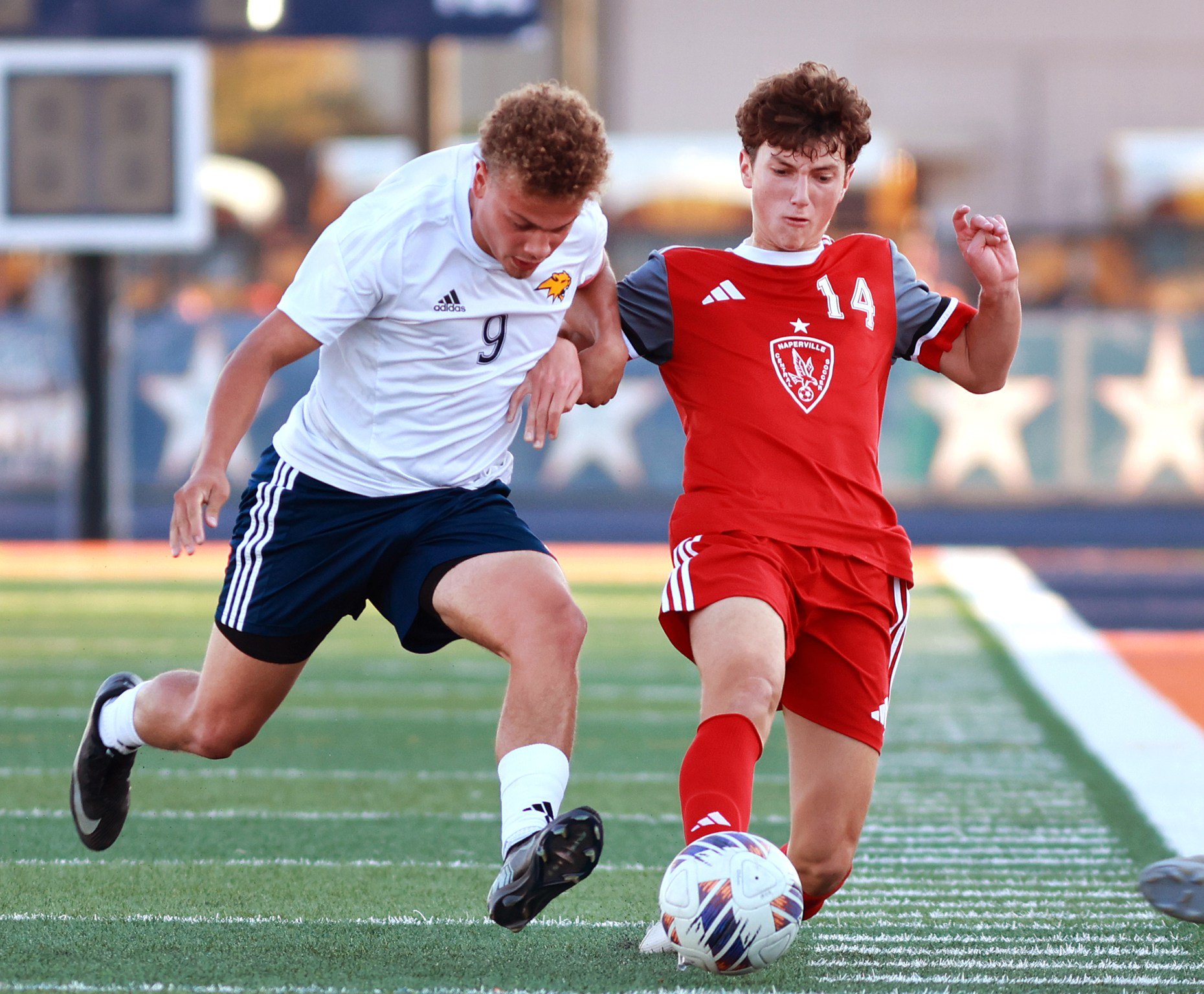 Naperville Central's Sebastian Martinez