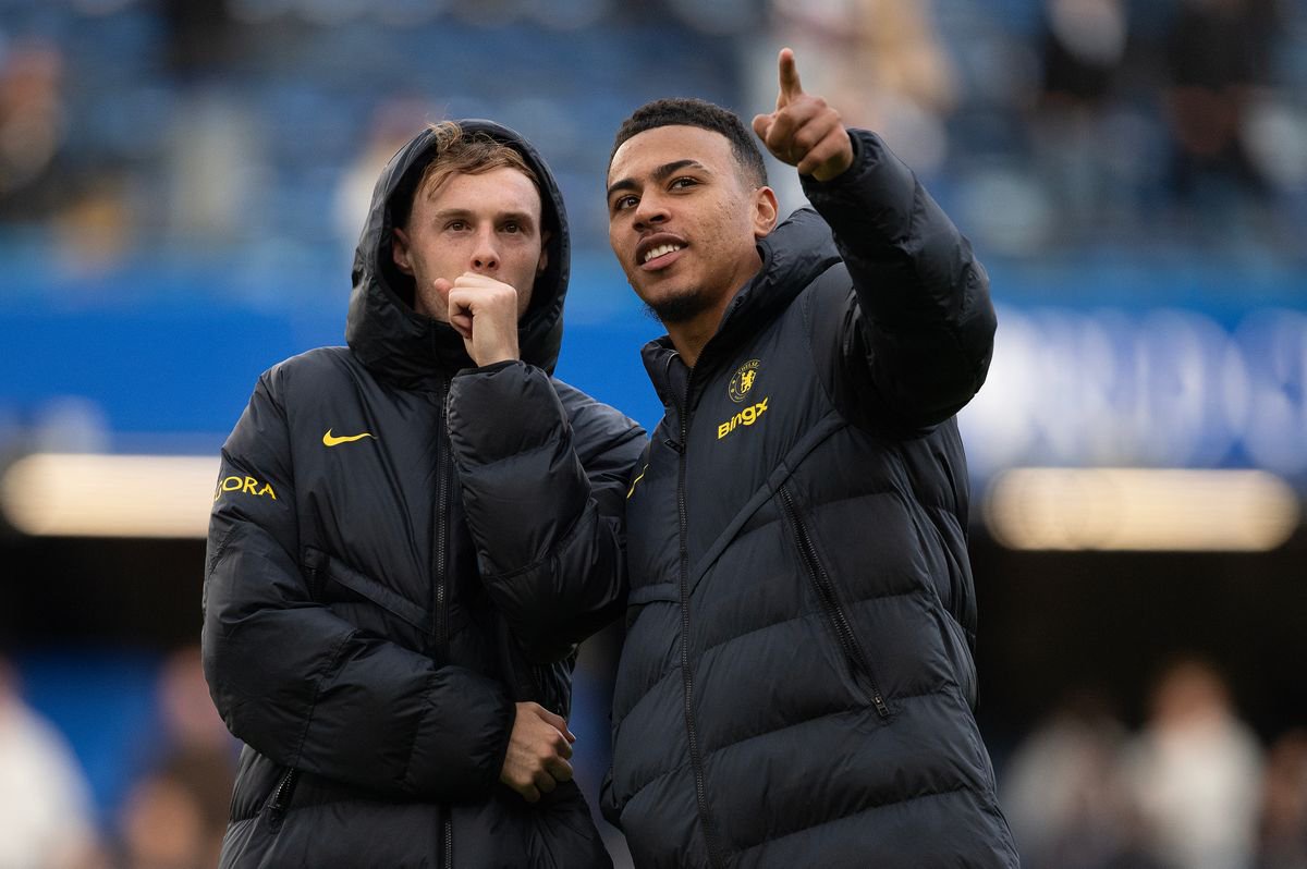 Cole Palme and Morgan Rogers following Chelsea's win over Bournemouth