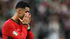 Ronaldo was emotional as he missed his initial penalty