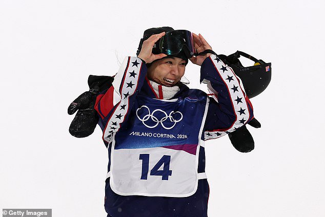 Kim, who won silver at the Winter Olympics in Cortina, described the diagnosis as 'freeing'