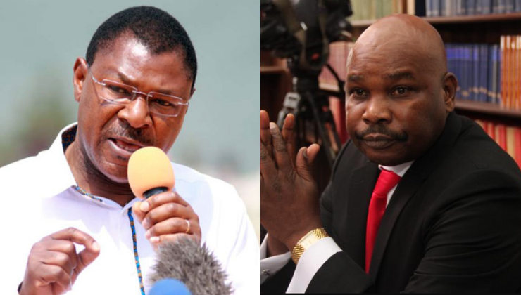 Anyone can go to America and come back with a professor title,' Wetangula  slams <a class=