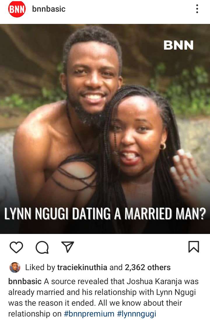 Details Emerge Of How Lynn Ngugi Allegedly Dated A Married Man| image 11