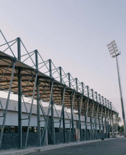 The exterior view of Amaan Stadium in Zanzibar. PHOTO/@andersonmyshots/X