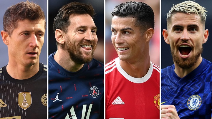 Ballon d&#39;Or 2021 nominees: Messi, Ronaldo, Lewandowski &amp; Jorginho all on  list for award | Goal.com