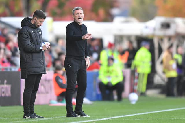 Preston North End's Manager Graham Alexander