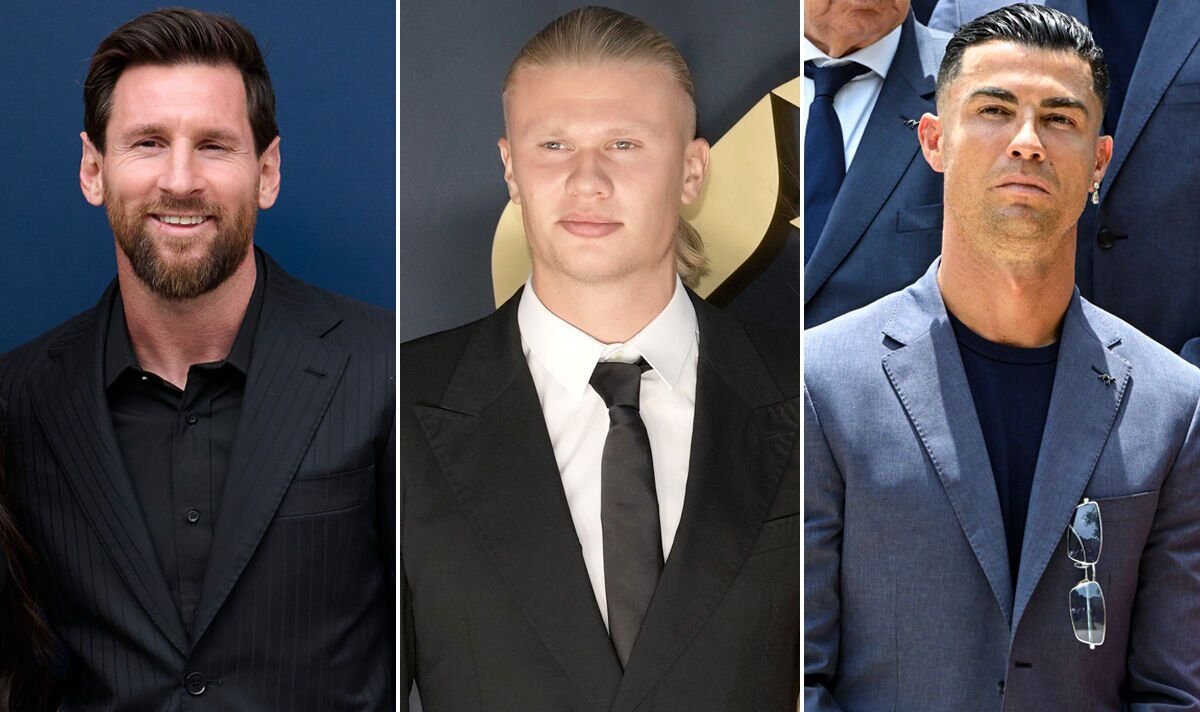 Messi, Haaland, Ronaldo