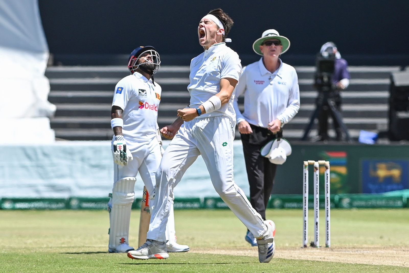 Fast bowler Gerald Coetzee
