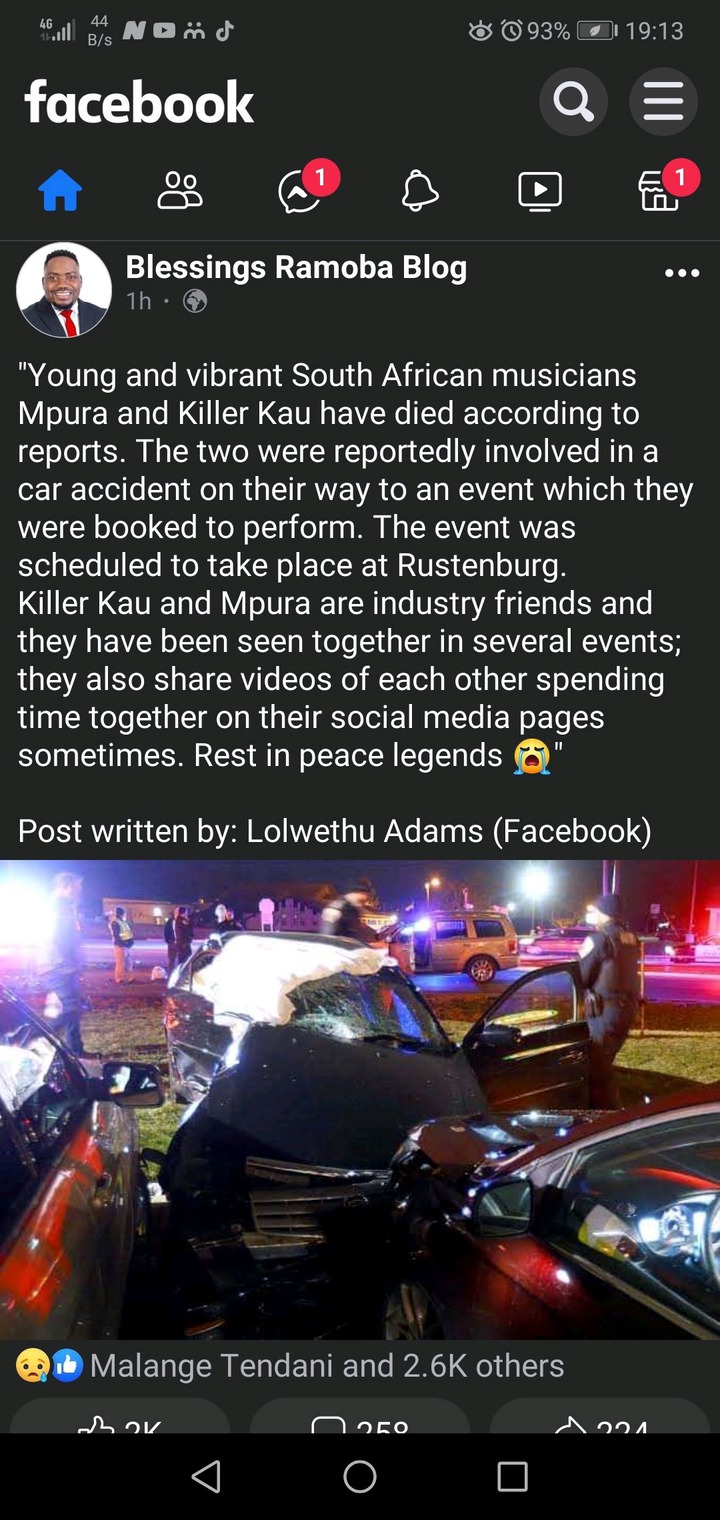 BREAKING NEWS:Here is how Killer Kau and Mpura died ...