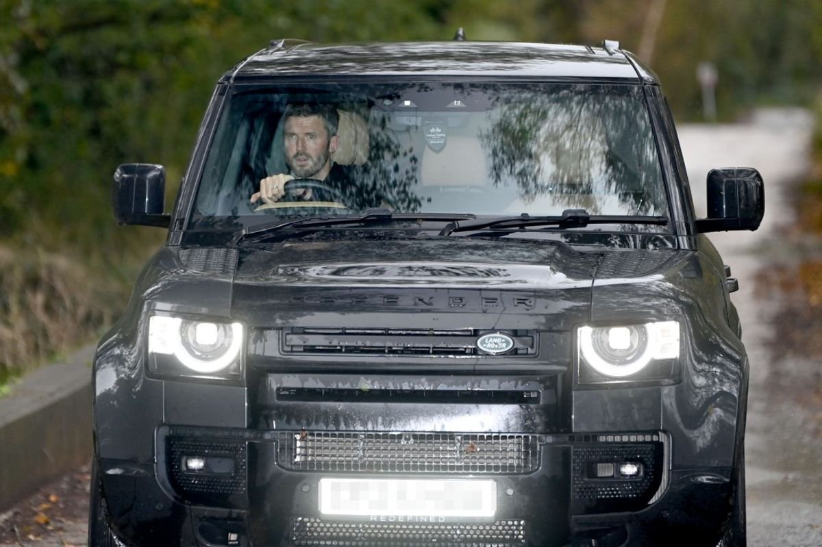Michael Carrick travelled into Carrington as his Man Utd future hangs by a thread