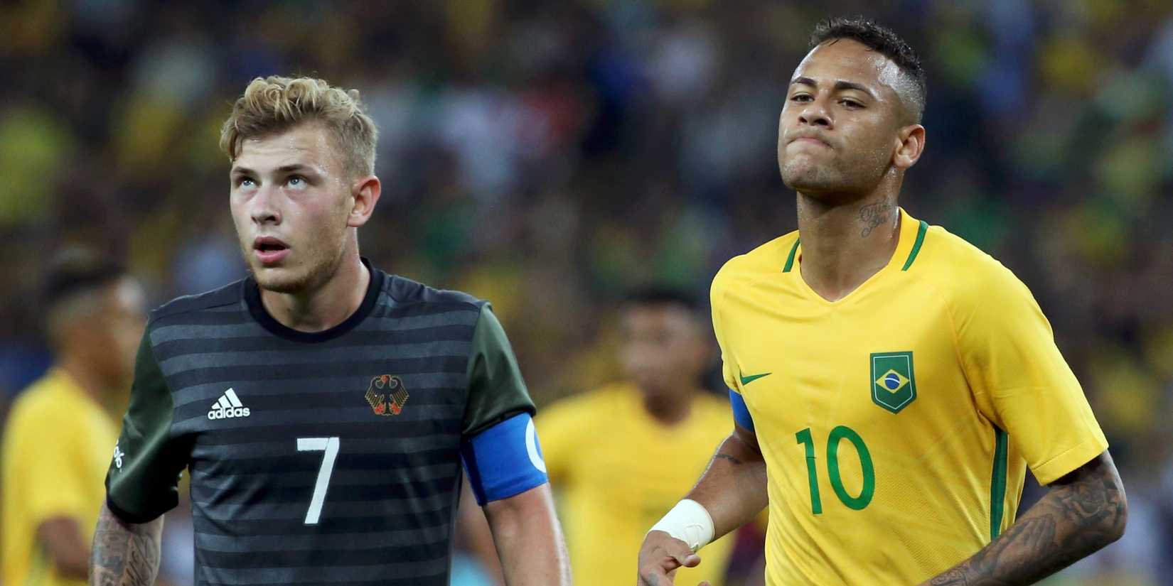 Max Meyer and Neymar