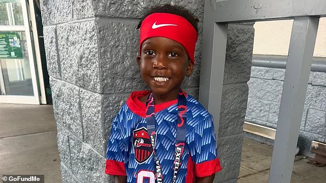The mother of the three-year-old soccer prodigy Nevada has launched a fundraiser to 'support his soccer journey' after he was removed from his local league