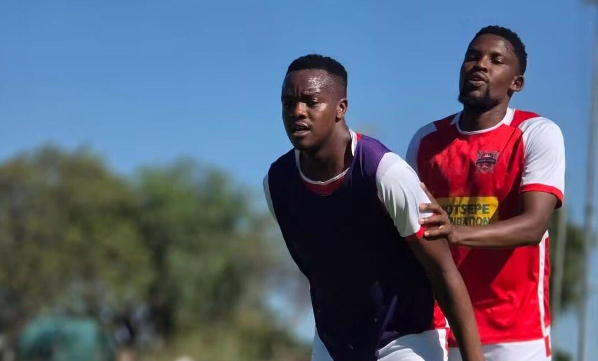 Defender Xolani Cossa at Gomora United.