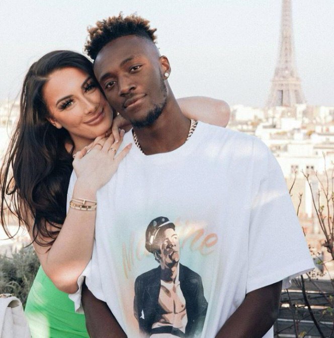 Tammy Abraham Shares Loved Up Photos Of Him And His Girlfriend As They Celebrate Their Anniversary.  333993ce609d4bb2b97bd0b5c3084e90?quality=uhq&resize=720