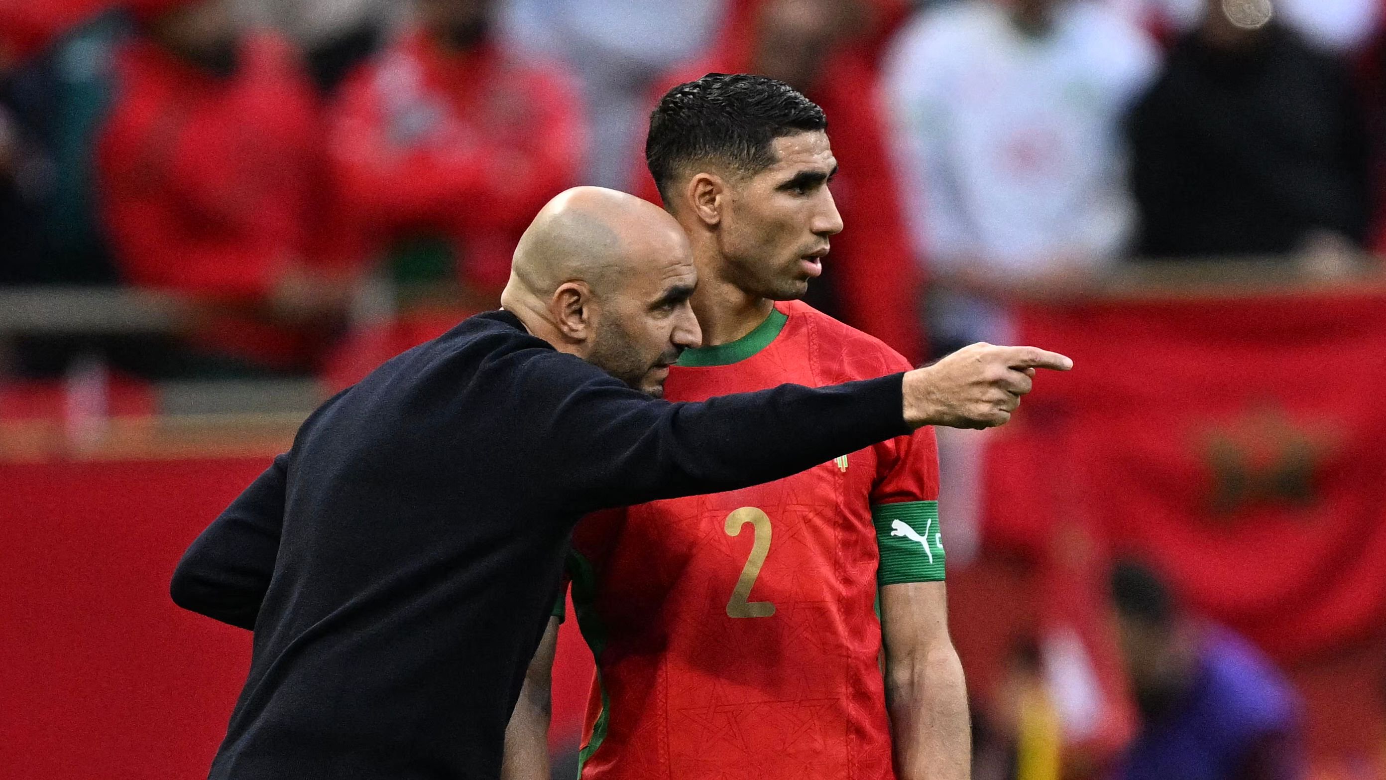 Regragui surprises Hakimi after the "Barcelona four": since when have you been feeling tired?