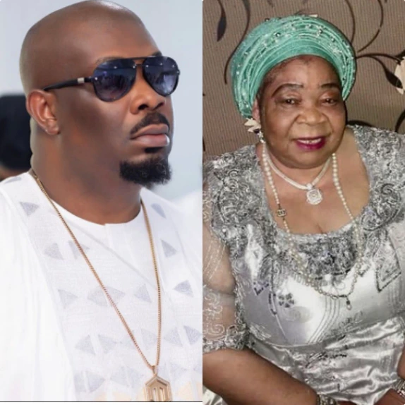 Don Jazzy And Siblings Attend Church Thanksgiving For The Success Of Their Mom's Burial Ceremony