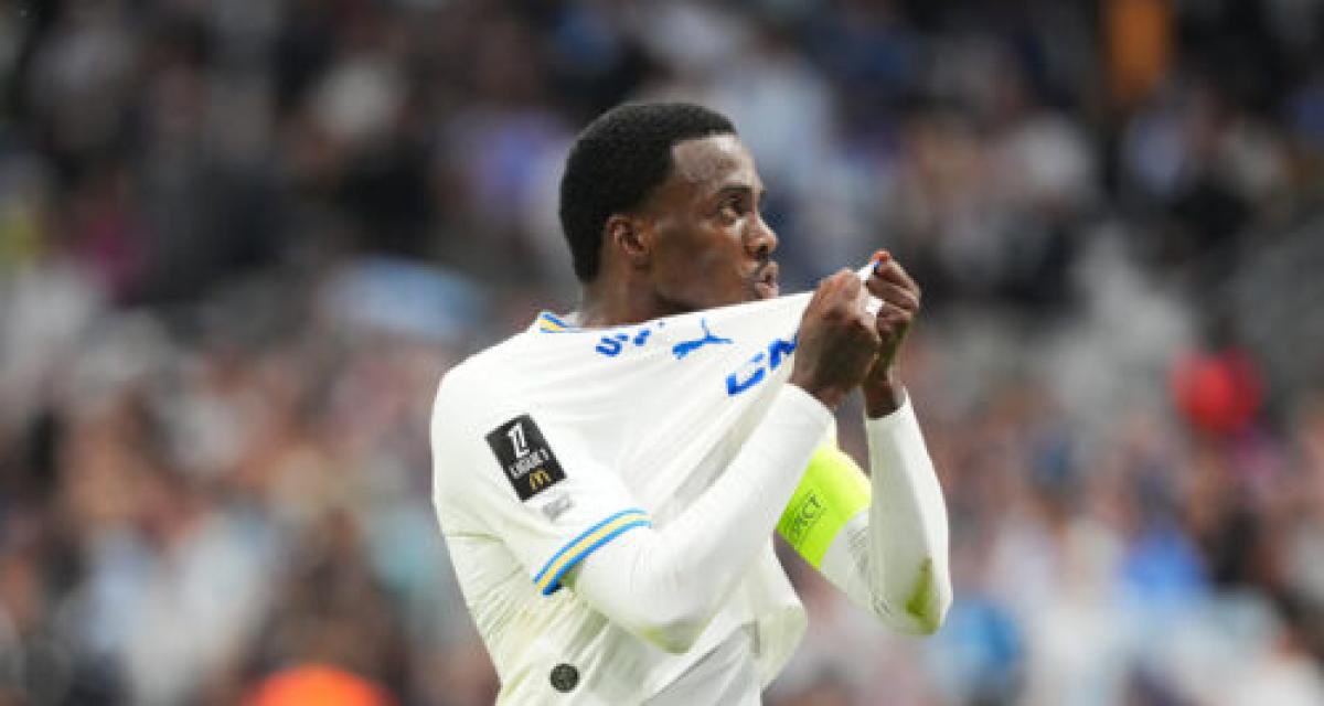 Timothy Weah avec l'OM