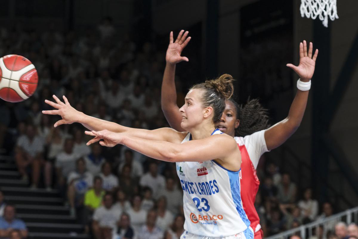 Depuis son arrivée à Basket Landes, Aleksa Gulbe apporte beaucoup de mouvement et d’intensité aussi bien en attaque qu’en défense.