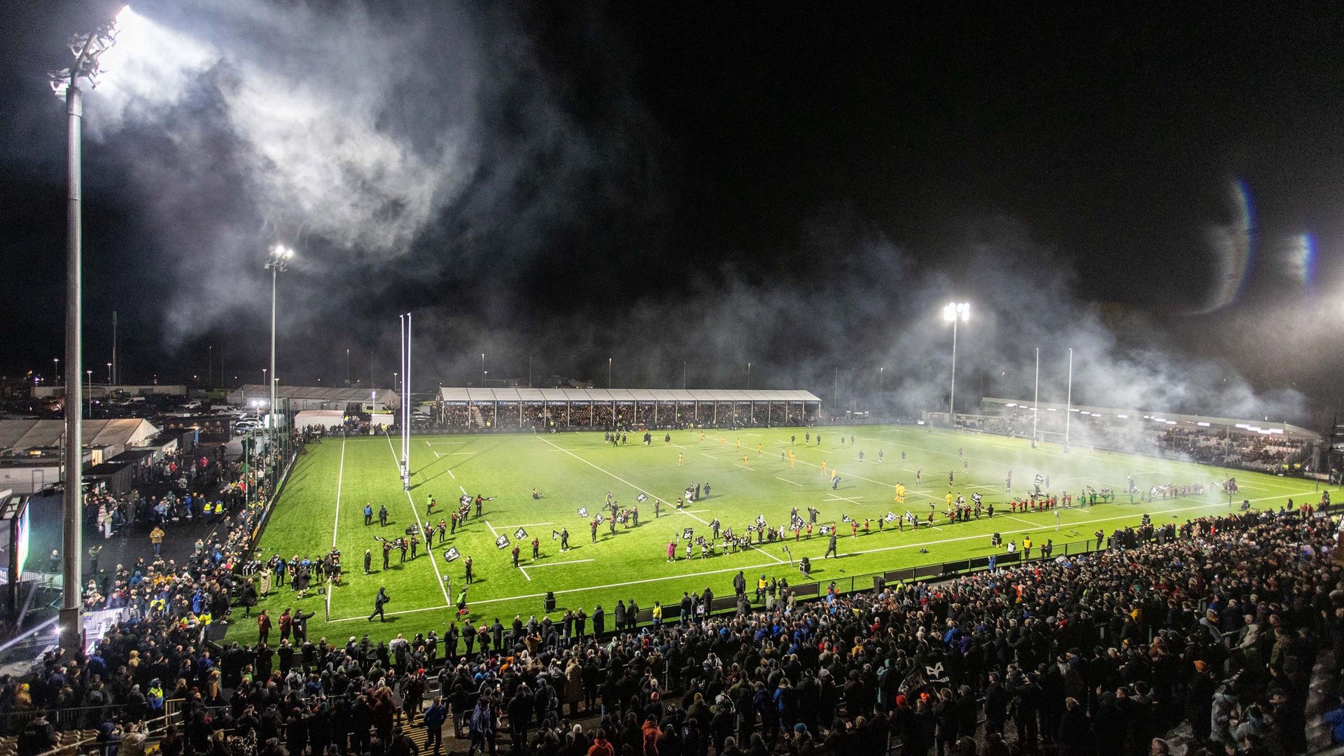 St Helen's before Ospreys against Dragons