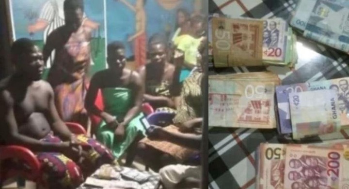 Robbers return Gh¢9,700 out of Gh¢10K stolen cash to Volta region shrine while crying for mercy