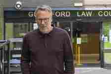 Merson appeared at Guildford Magistrates' Court today