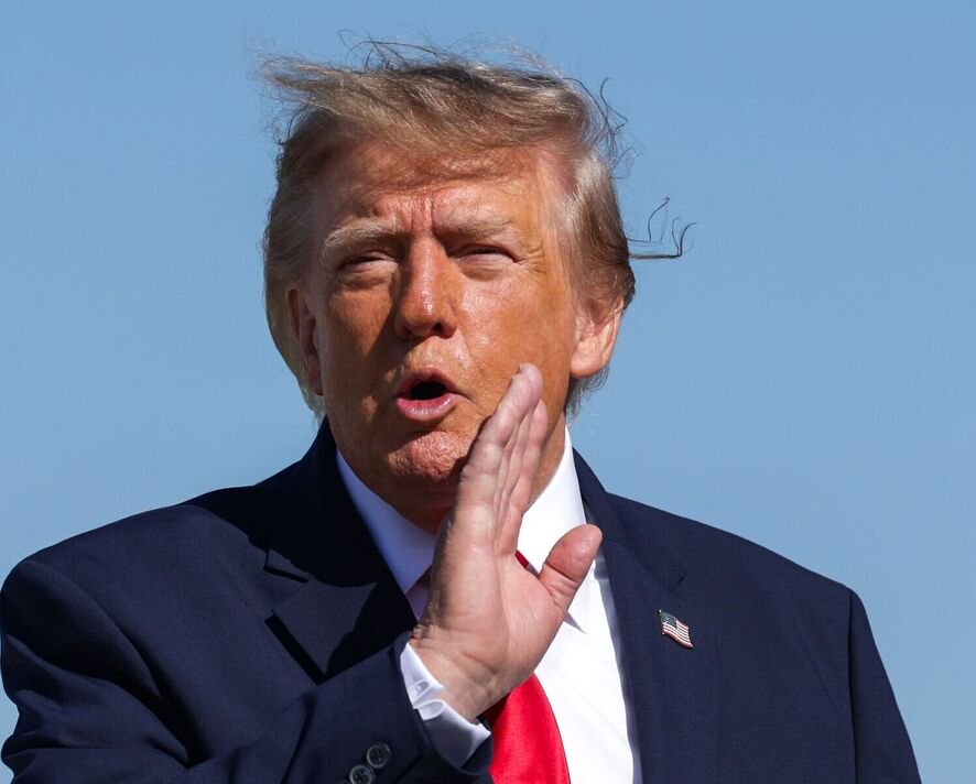 President Trump Travels To Florida