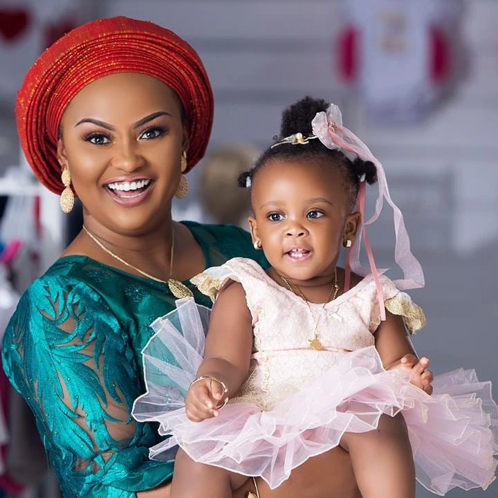 Nana Ama Mcbrown and Hajia4real show in new pictures why having a daughter is a blessing above all. 4
