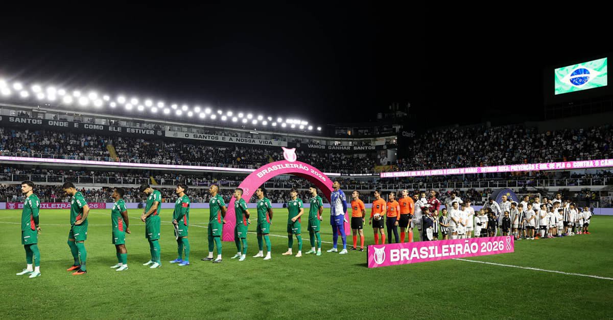 Ficha técnica de Santos 0 x 0 Palmeiras