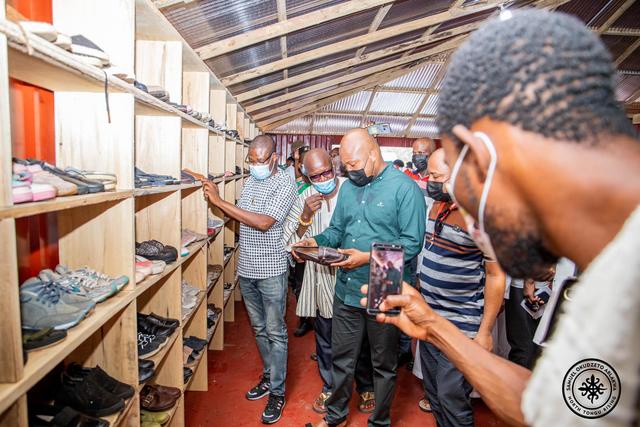 A look inside Okudzeto Ablakwa’s Furniture and Footwear Bank will leave you speechless