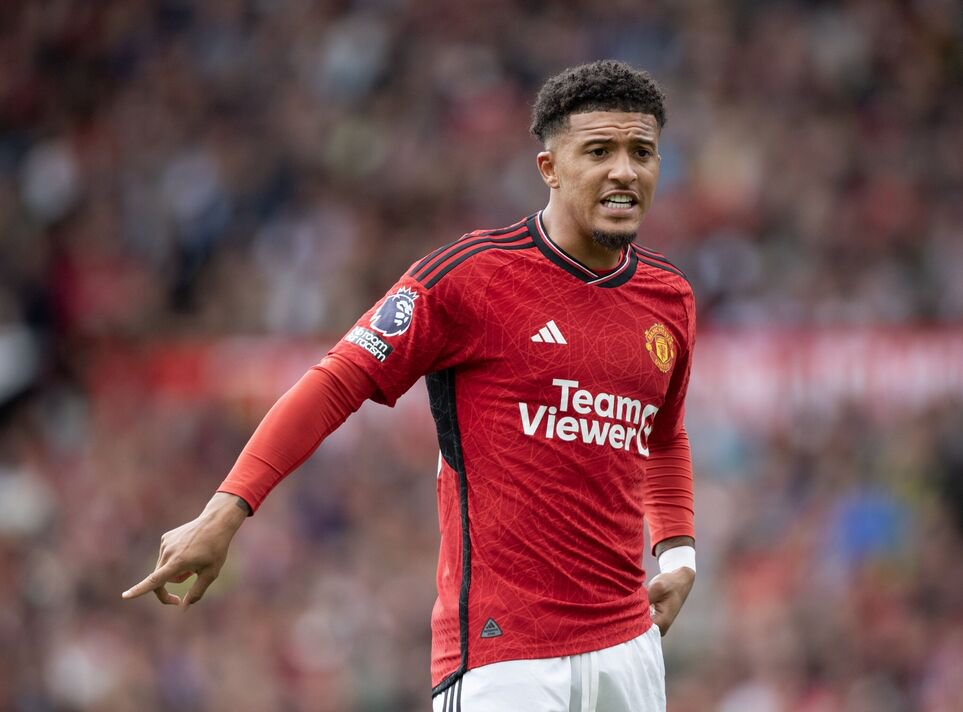 Jadon Sancho has been named the Premier League's biggest-ever flop