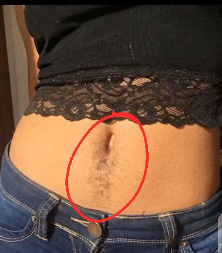 Notice Hair Your Belly, This What Means