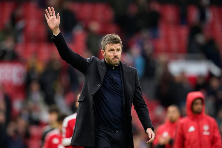 Manchester United manager Michael Carrick