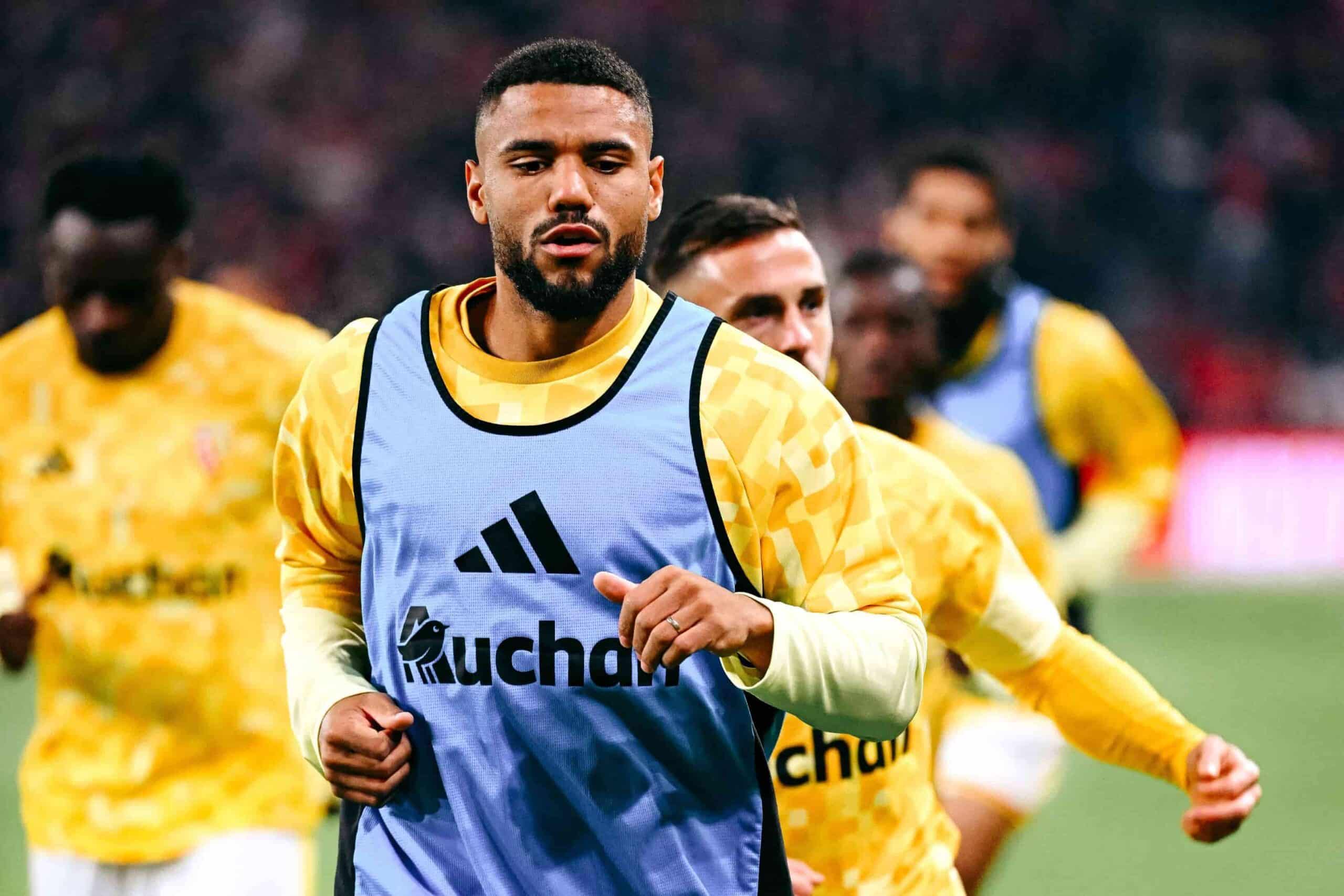 Matthieu Udol, latéral droit du RC Lens.