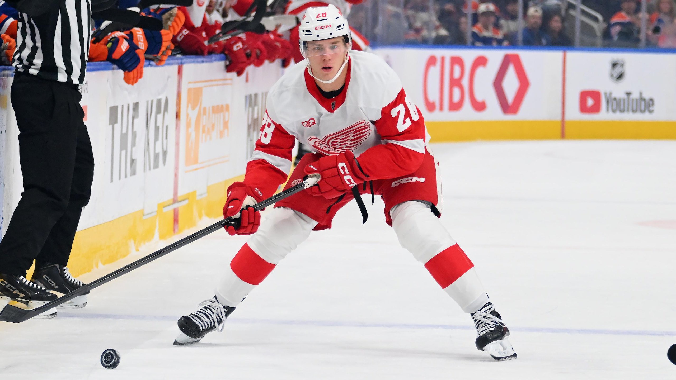 Detroit Red Wings v Edmonton Oilers