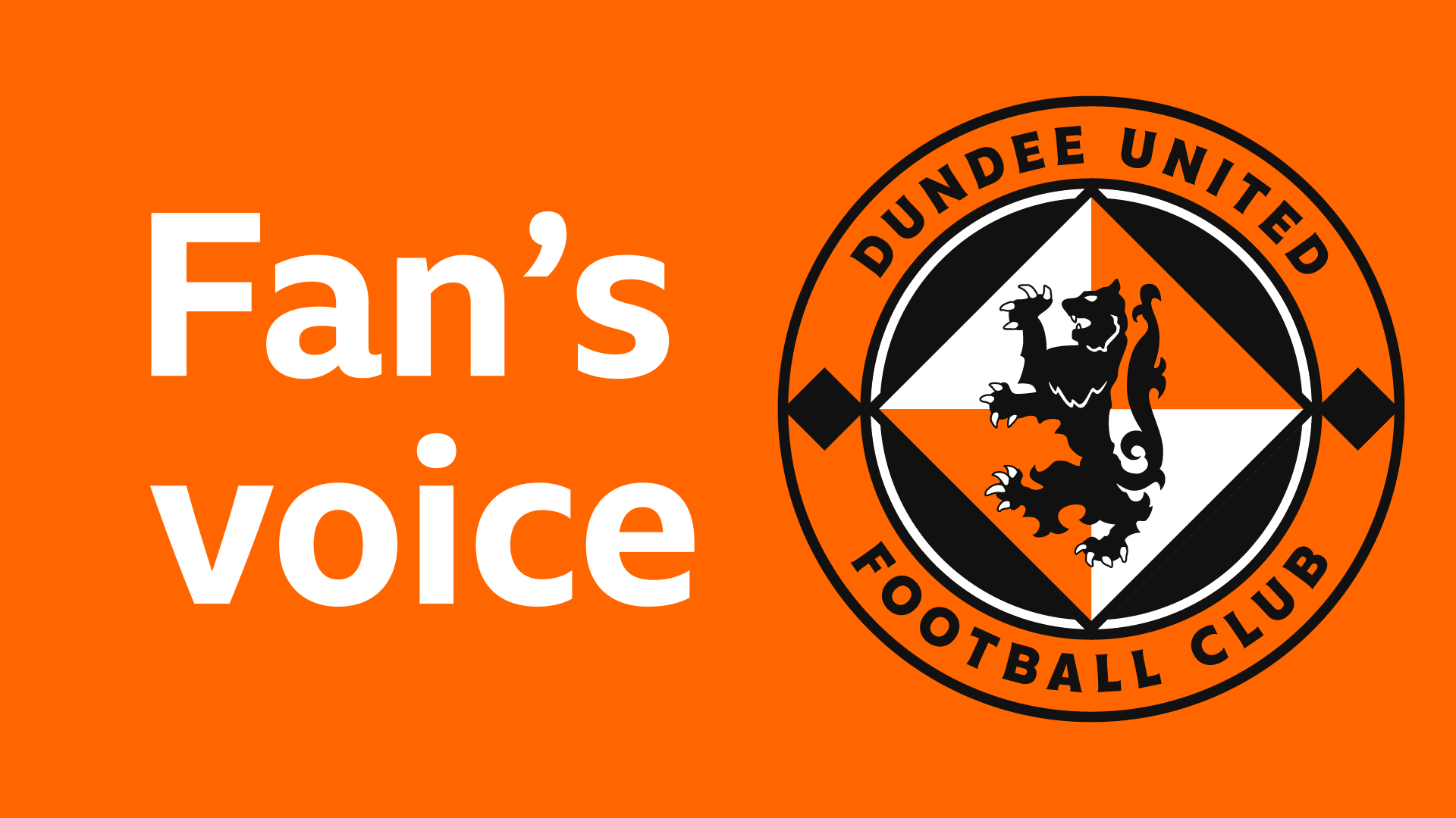Dundee Utd fan voice
