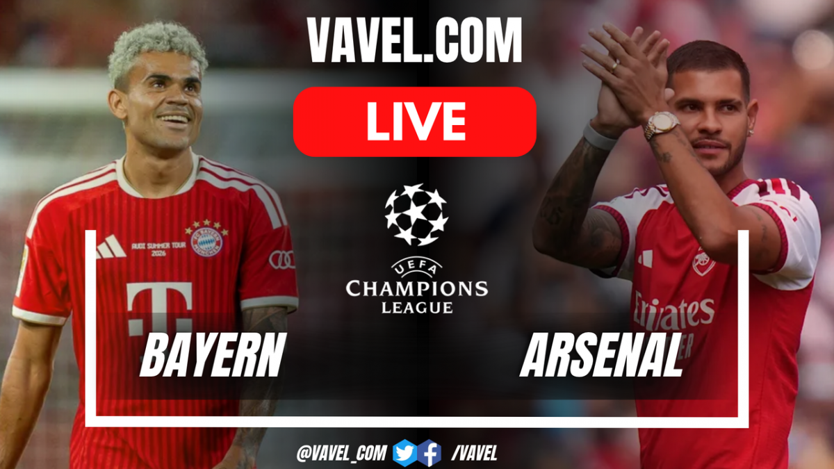Summary: Bayern 2-2 Arsenal in UEFA Champions League