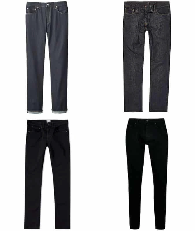 the best dark jeans styles for men