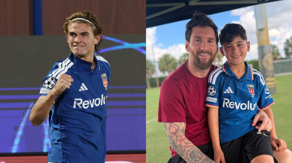 Nico Paz responds to Ciro Messi wearing Como shirt