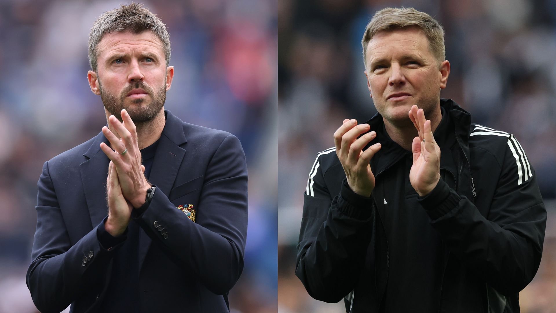 Michael Carrick vs Eddie Howe: Who is the best choice for Man Utd? Premier League title-winning ex-Red Devils star explains his pick amid Old Trafford sack talk