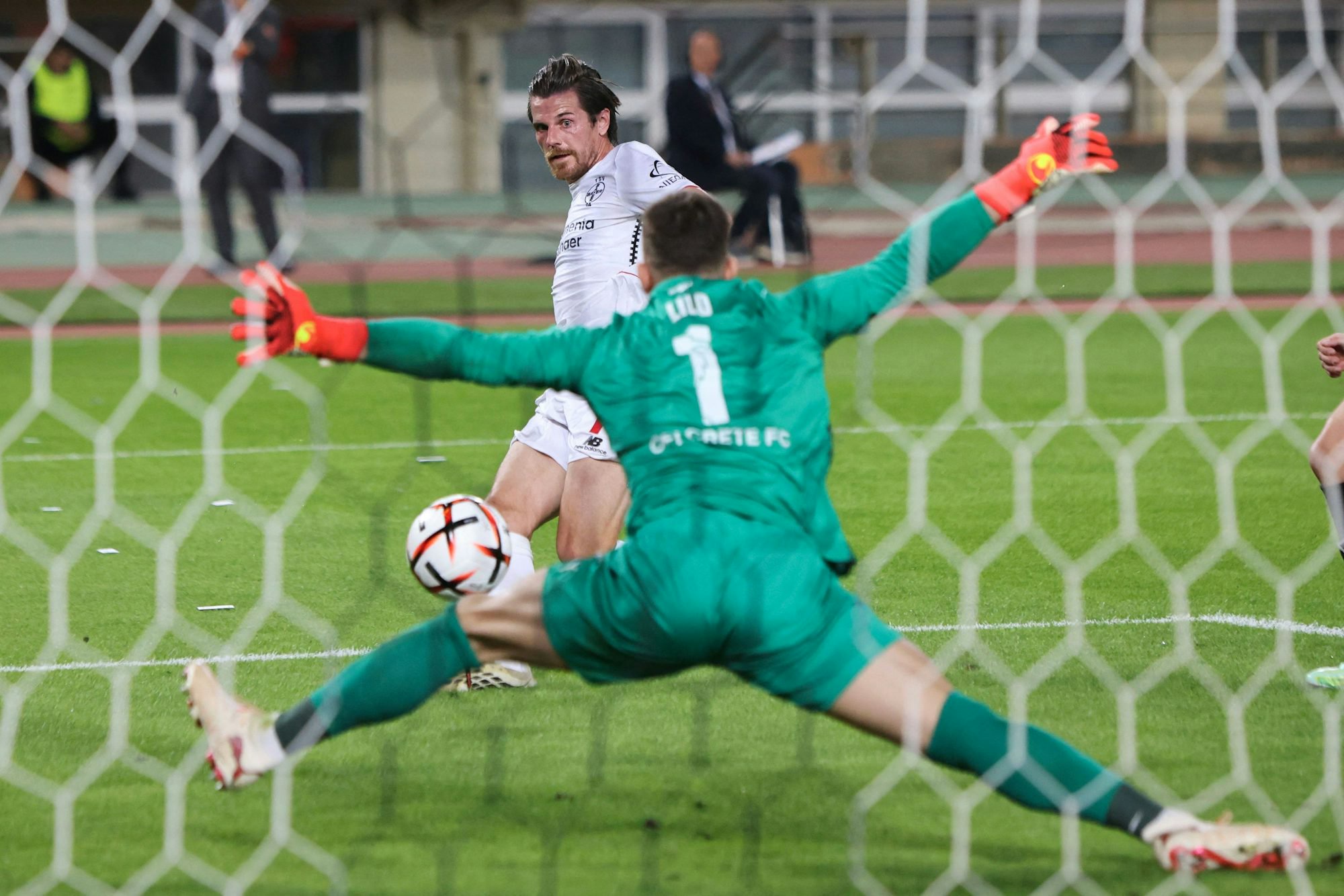 Den gibt's ja auch noch: Jonas Hofmann, Matchwinner für Bayer Leverkusen beim Sieg gegen OFI Kreta.