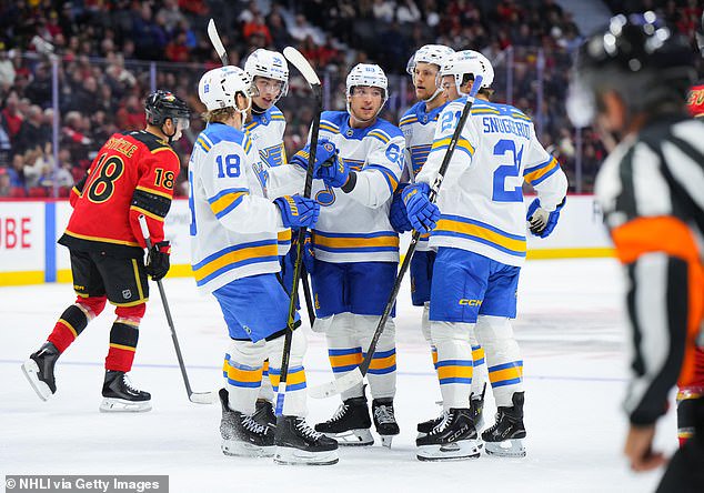 The St. Louis Blues have issued an apology after antisemitic messages were displayed by fans