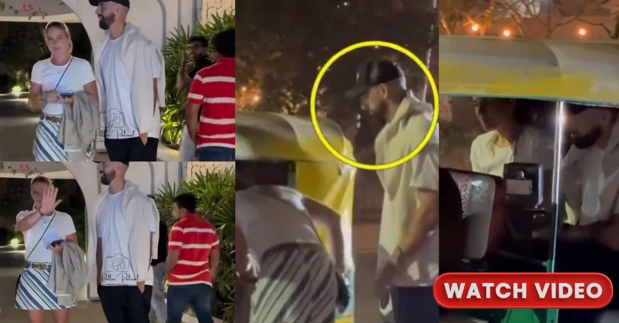 WATCH: New Zealand’s Daryl Mitchell and his wife experience Ahmedabad’s night life in an ‘Auto’