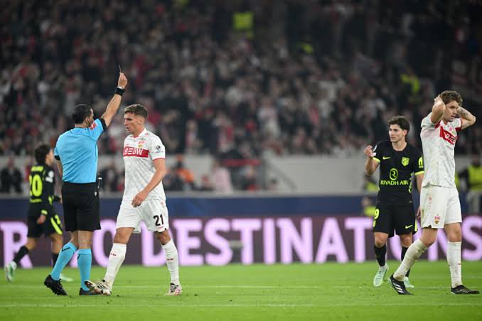 UCL: Alvarez Rescues Atletico Madrid As 10-Man Side Draw At Stuttgart