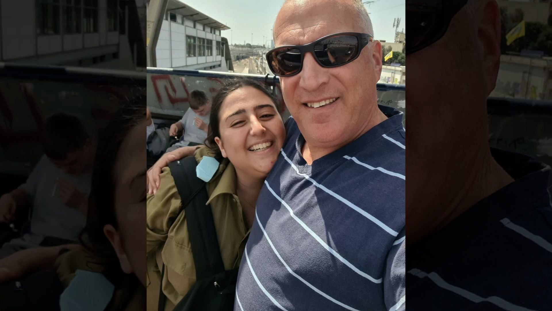 Father lights candle where daughter raised alarm about Oct. 7 attack before being killed