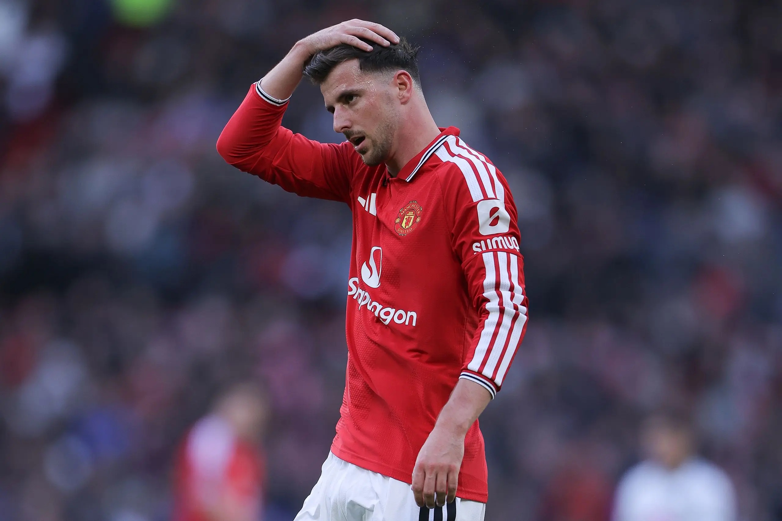 Mason Mount looking sad.