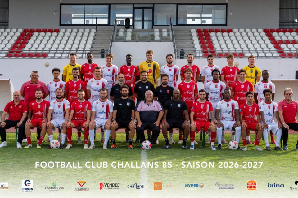 Le nouveau groupe FC Challans 85 26-27