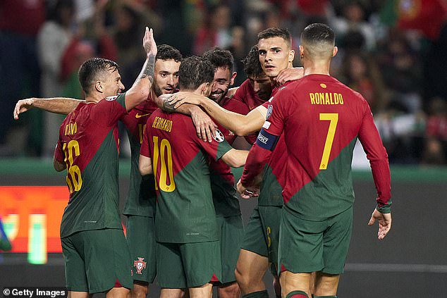 Portugal qualified for next summer's tournament in Germany with a 100 per cent record