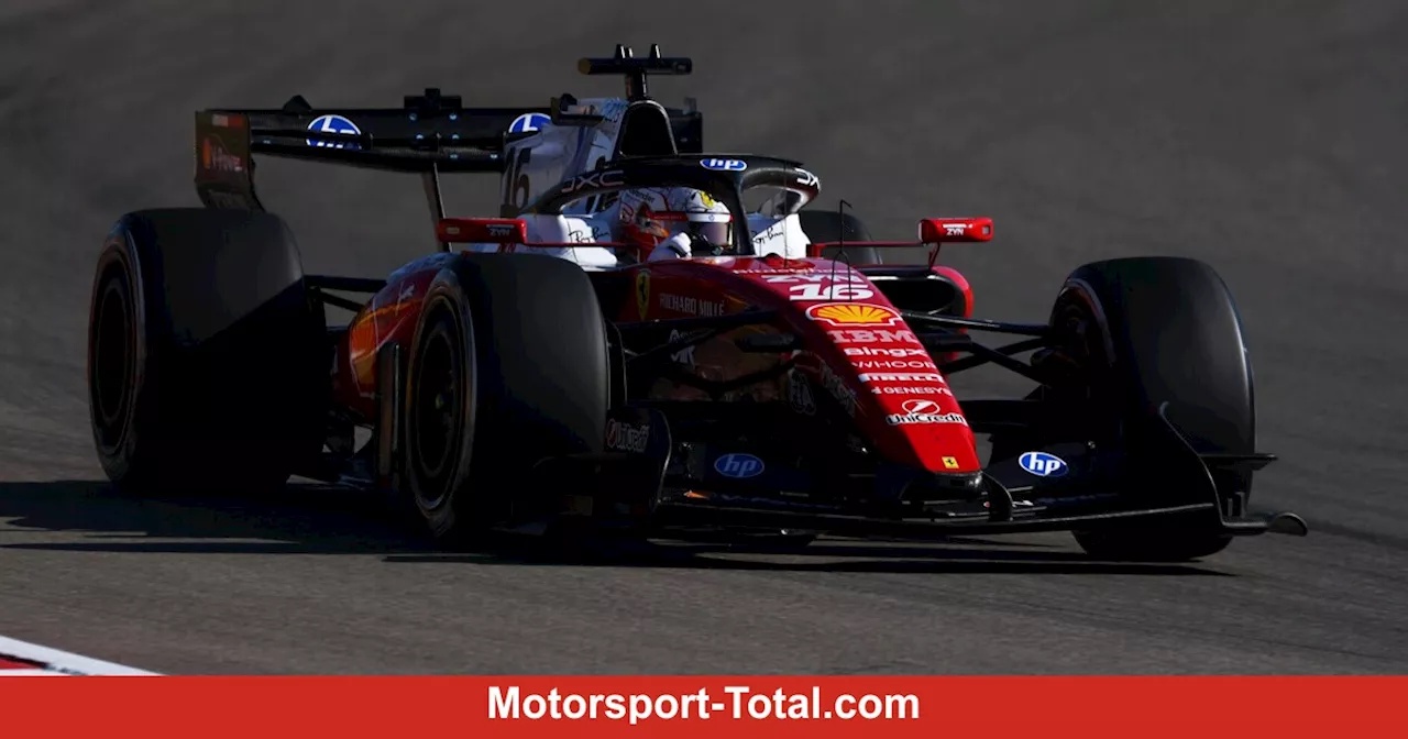 Freitag in Austin: Leclerc nach heißer Szene mit Russell Schnellster
