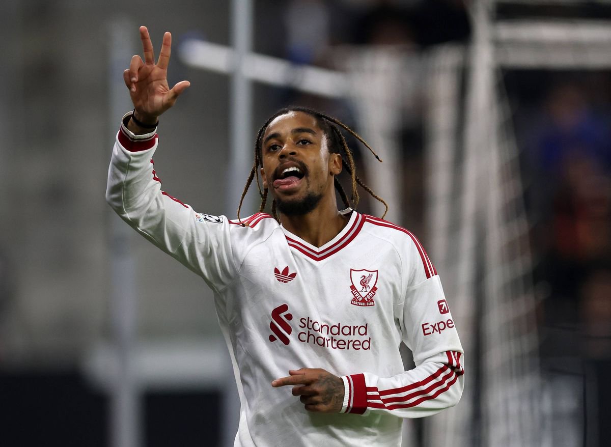 Bradley Barcola scored his first Liverpool hat-trick earlier this month