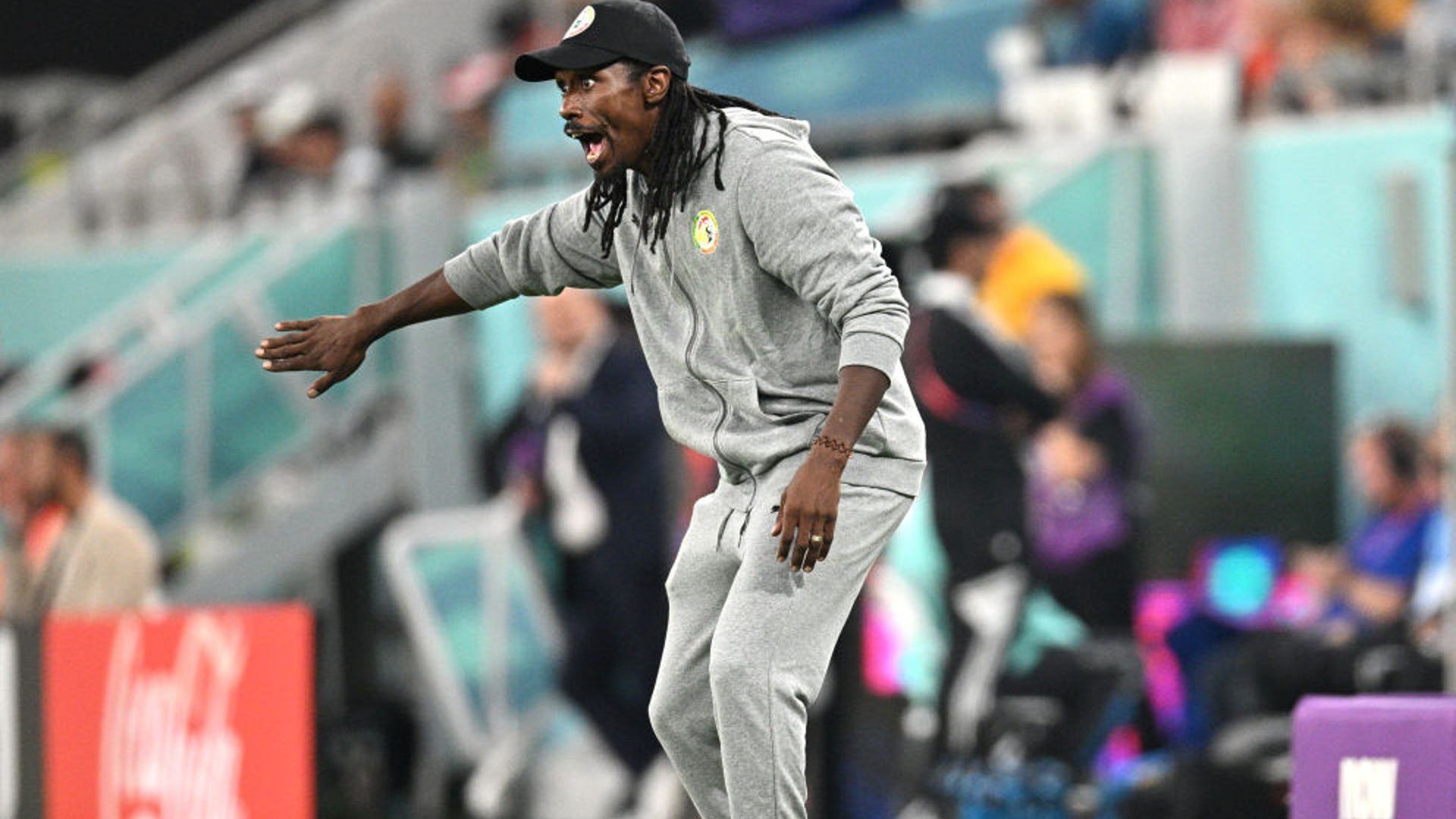 Senegal coach Aliou Cisse